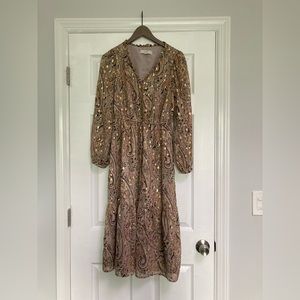 Loft midi dress